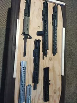 Sacramento ar and AK parts and uppers