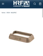 [WTB] HRF RCM MILSPEC MAGWELL IN FDE